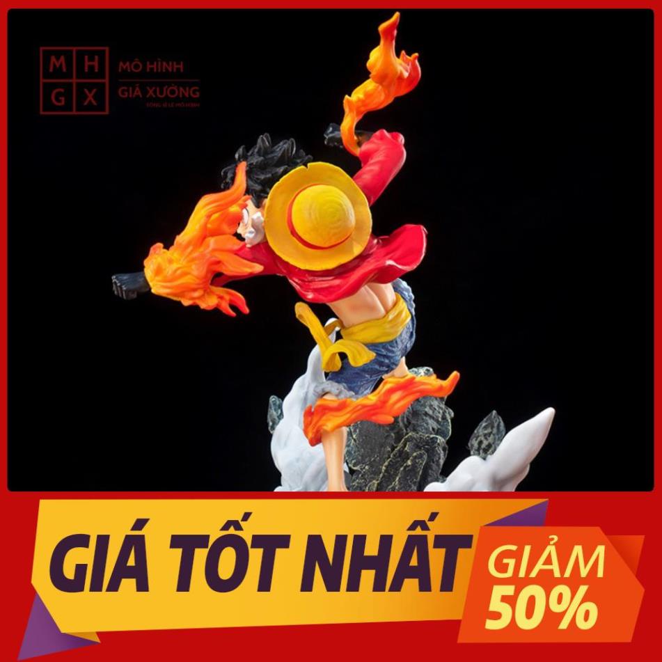 Mô hình Luffy mũ rơm GK One Piece gear 2 haki Cao 18 cm - Figure Tượng  Monkey D.Luffy Vua Hải Tặc