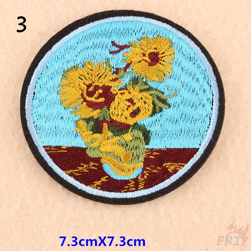 Sticker Ủi Thêu Trang Trí Quần Áo Hình Vsco