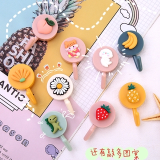 Móc dán tường siêu dính hình tròn in hình hoạt hình dễ thương