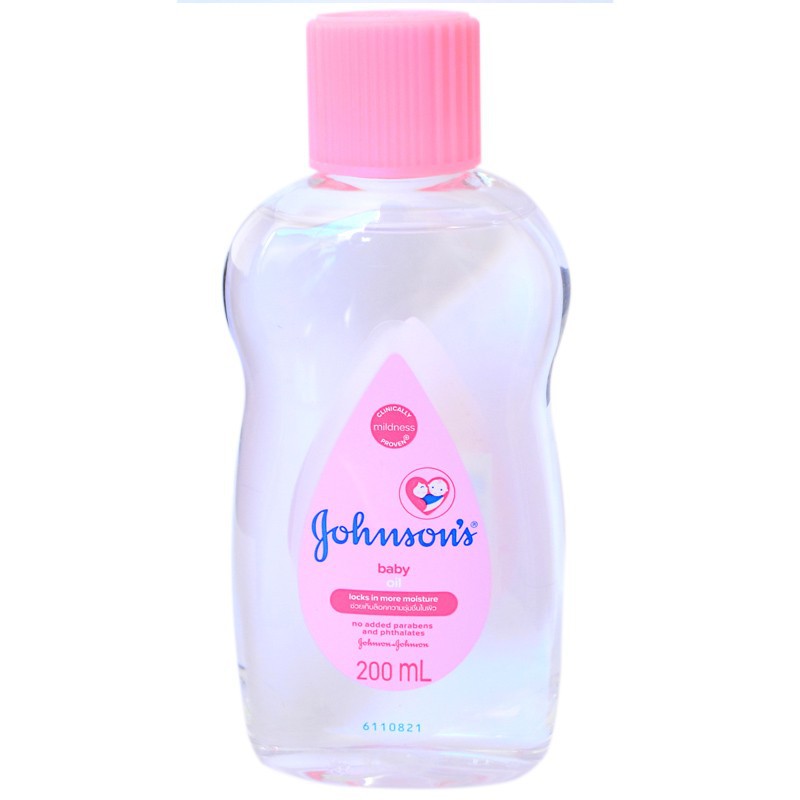 Dầu massage và dưỡng ẩm Gohnsons baby oil chai 200ml