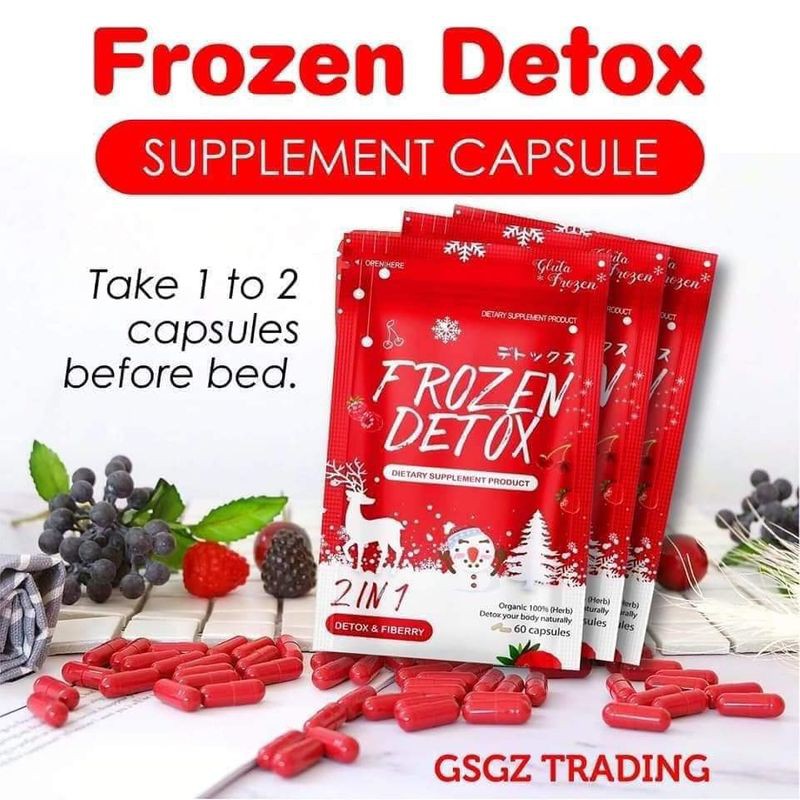 Viên Detox rau củ Frozen Thái Lan | Thế Giới Skin Care