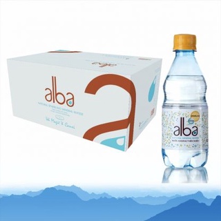 Nước Khoáng Alba Có Ga 350ml Chai Nhựa (24 Chai/Thùng)