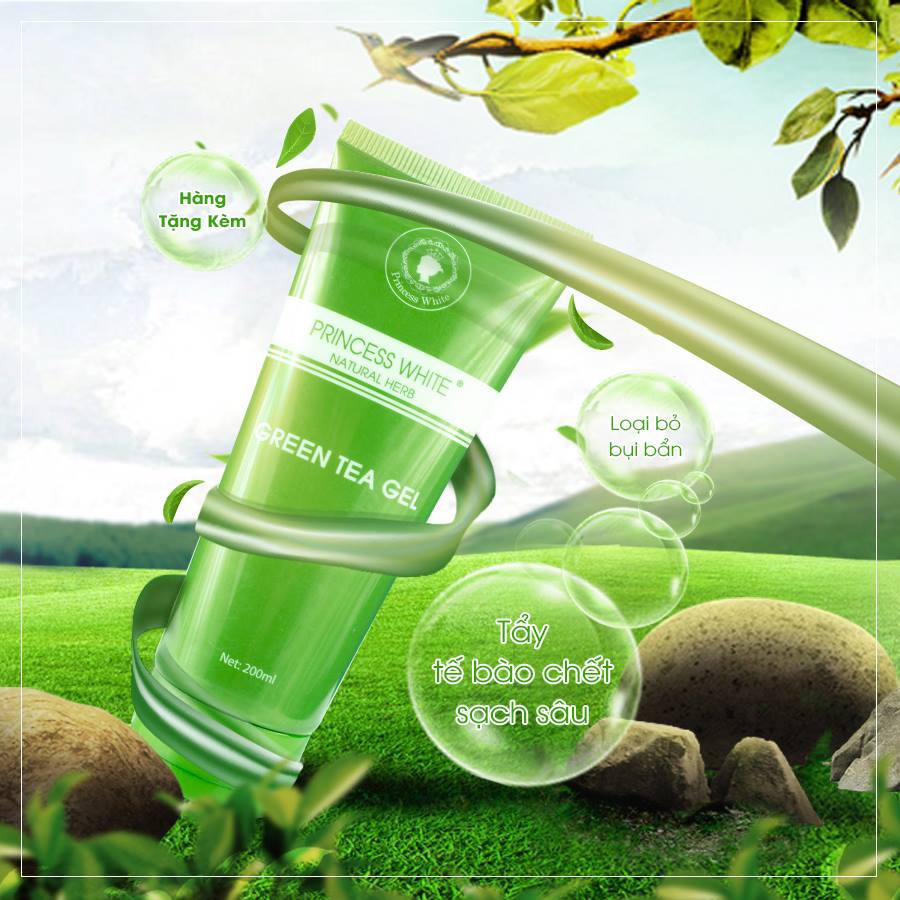 KEM DƯỠNG TRẮNG TOÀN THÂN GREEN TEA WHITENING BODY CREAM