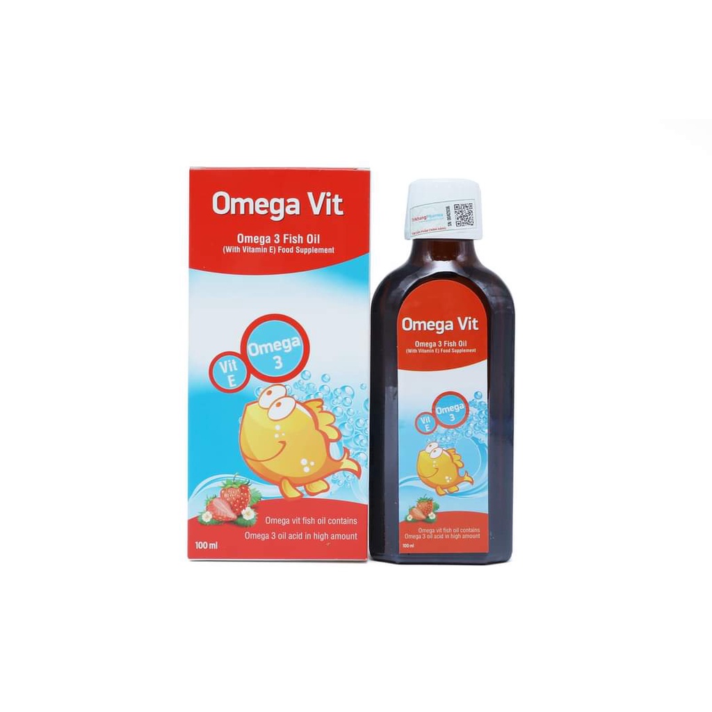 Omega Vit.Bổ Sung Omega,EPA,DHA Giúp Phát Triển Trí Não,Thị Lực.Toàn Diện Cho Bé