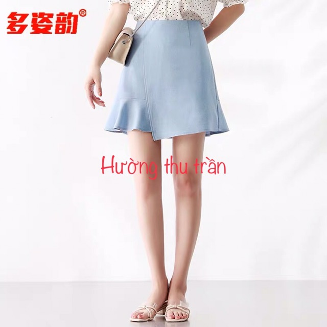 Chân váy đuôi cá vạt lệch thời trang công sở | BigBuy360 - bigbuy360.vn