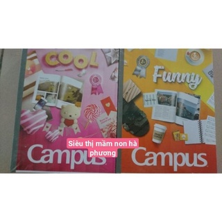 Vở kẻ ngang 200 trang campus(5 quyển)