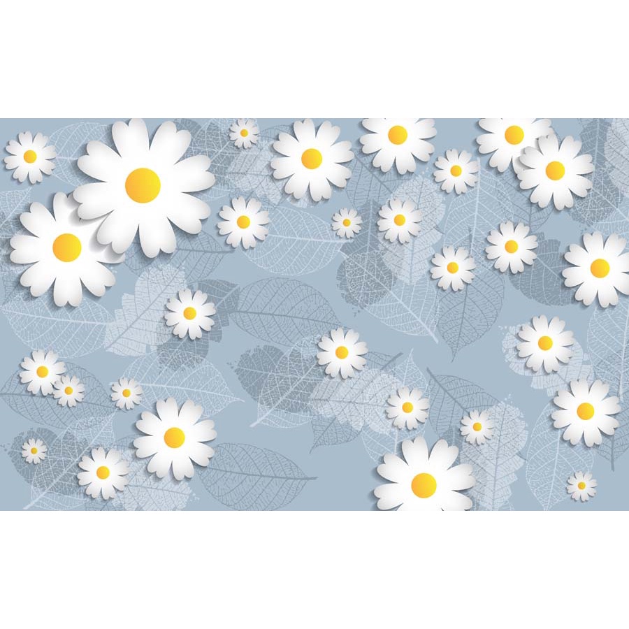 Tranh dán tường vải lụa 3D giành cho Trà chanh in theo kích thước yêu cầu – Không giới hạn kích thước