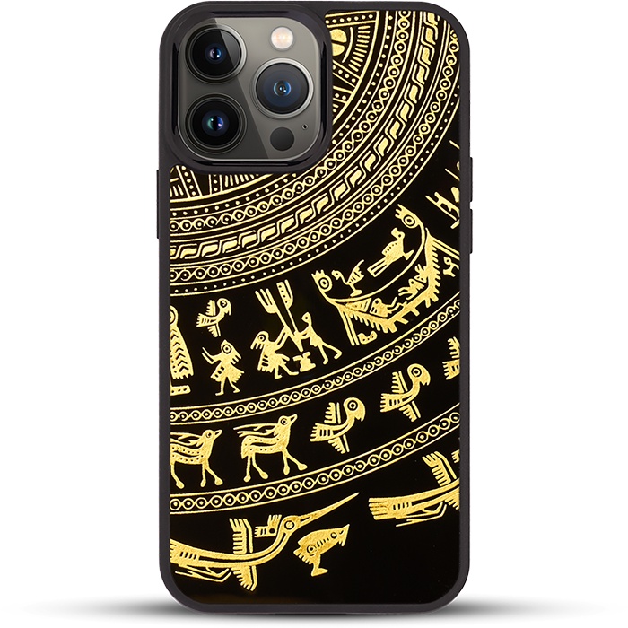Ốp điện thoại cho iPhone 13 Pro / 13 Pro Max mẫu Trống Đồng Đông Sơn thương hiệu La Sonmai