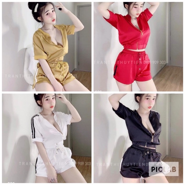 Set Phi Lụa Đùi Cao Cấp (video,hình thật)