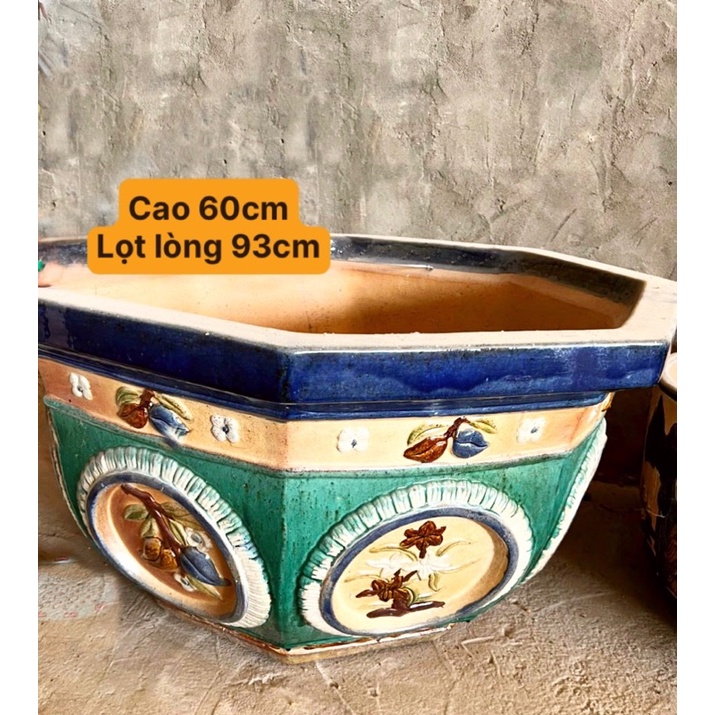 Chậu size Đại cao 60cm lọt lòng 93cm