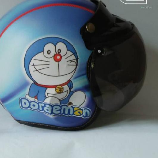 Mũ Bảo Hiểm Hình Doraemon / Xe Hơi / Người Nhện / Hello Kitty / Xe Hơi Cho Bé Từ 3-10 Tuổi