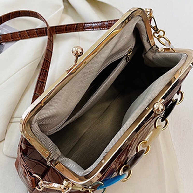 Túi Xách Đeo Vai Họa Tiết Vân Đá Thời Trang Dành Cho Nữ