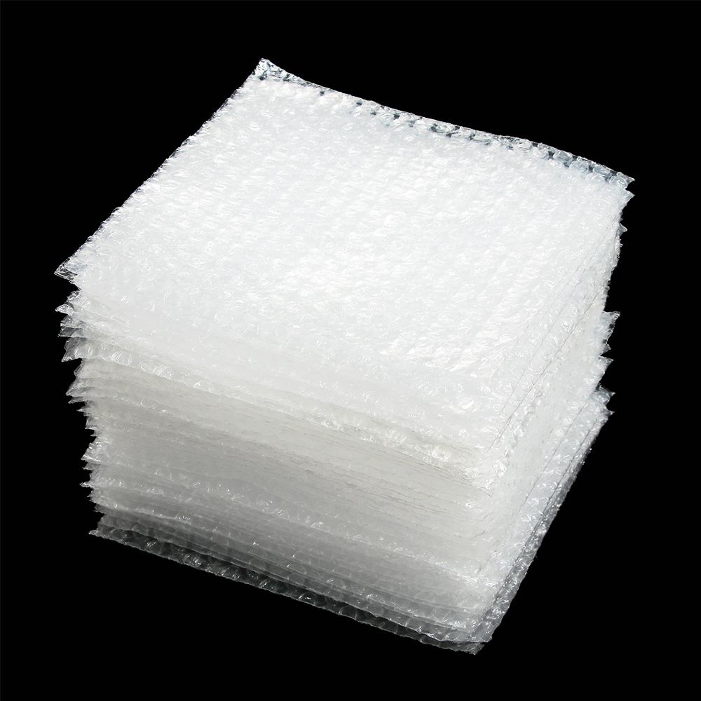 50 cái túi bong bóng trắng 5 kích thước dùng để bọc bảo vệ bao bì chống va đập