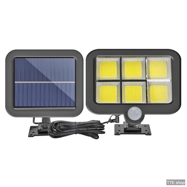 Đèn Led Năng Lượng Mặt Trời Gobos 120 LED COB Siêu Sáng Cảm Biến Chuyển Động, Cảm Biến Ánh Sáng - Có Điều Khiển