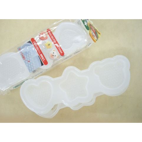 Bộ 3 khuôn cơm, trứng Inomata (Nhật Bản)