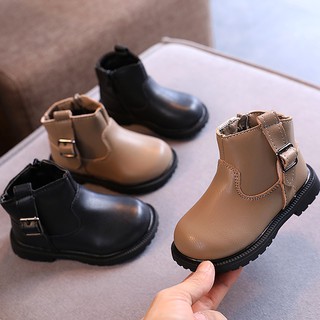 Giày cho bé gái giày boot khóa dọc sang chảnh siêu đẹp siêu êm dễ phối đồ