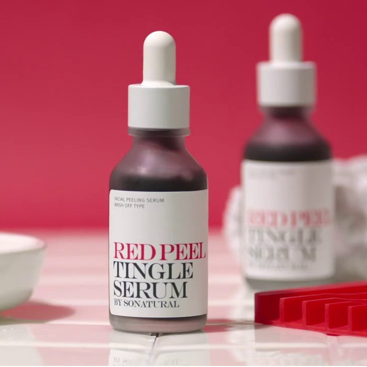 Tinh Chất Tái Tạo Da So Natural Red Peel Tingle Serum 35ml