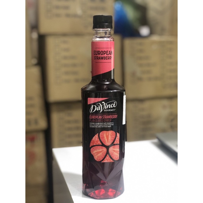 Syrup dâu davinci 750ml