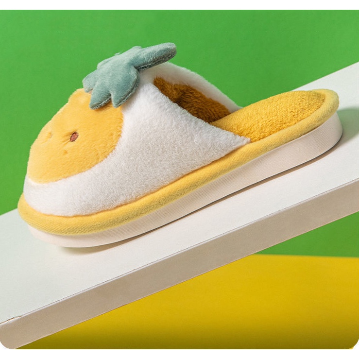 Dép Bông Đi Trong Nhà Cho Bé Dép Đế Cao Su Chống Trơn Khâu Chắc Chắn DP88