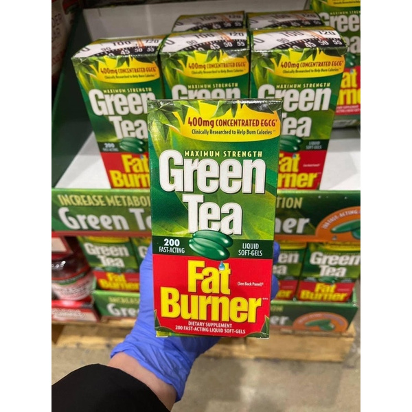 Trà Giảm Cân Green Tea Fat Burner của Mỹ