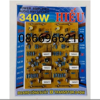 Bo công suất amply 340 w .