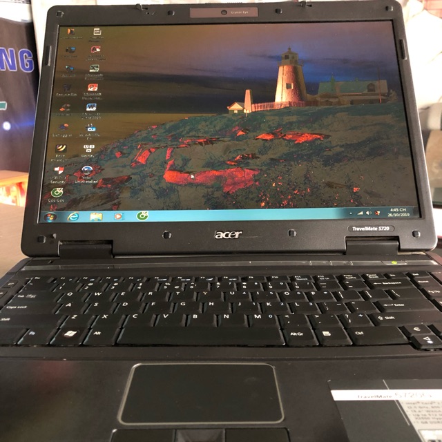 Laptop acer core 2 T7300 sử dụng tốt