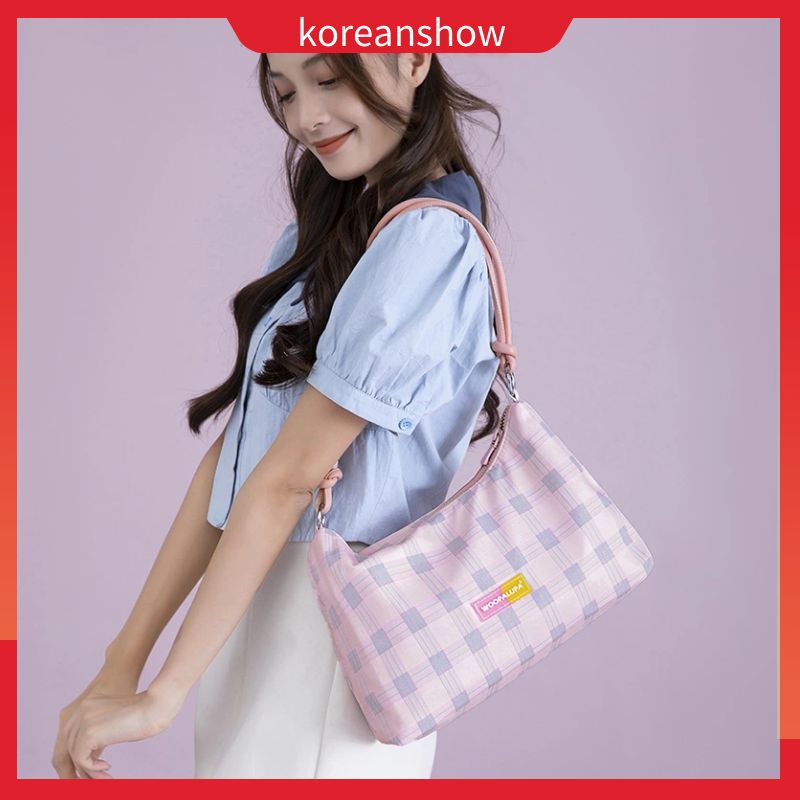 Túi Tote Vải Đeo Chéo Phong Cách Hàn Quốc Cho Nữ Túi Xách Nữ