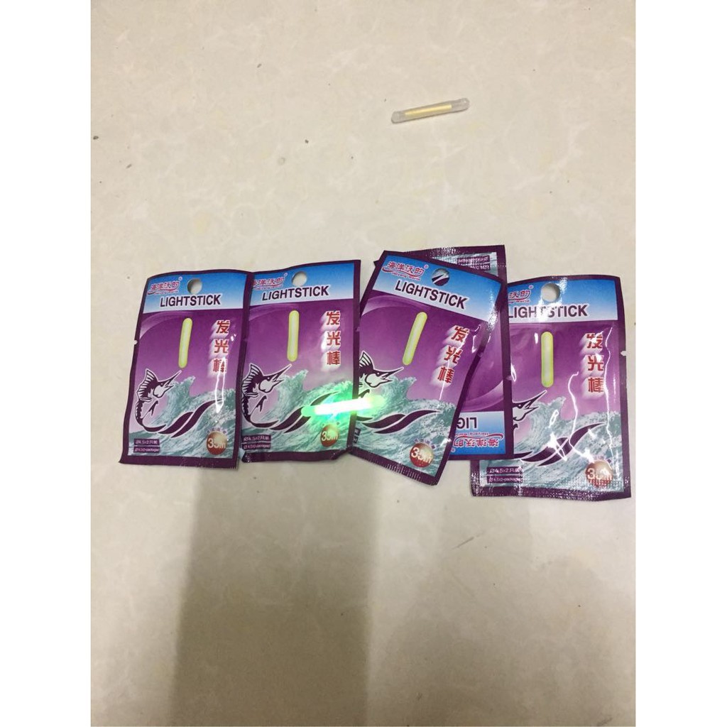 combo 5 vỉ phao đèn câu cá đêm