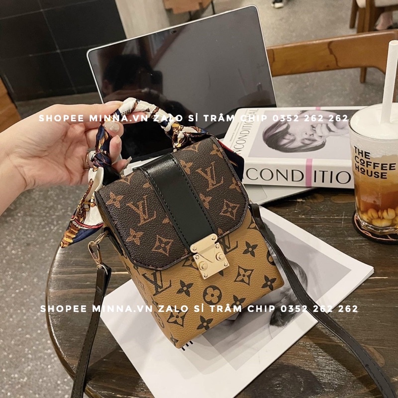 Túi Đeo Chéo Nữ Đẹp Dáng Cốp Chữ Nhật