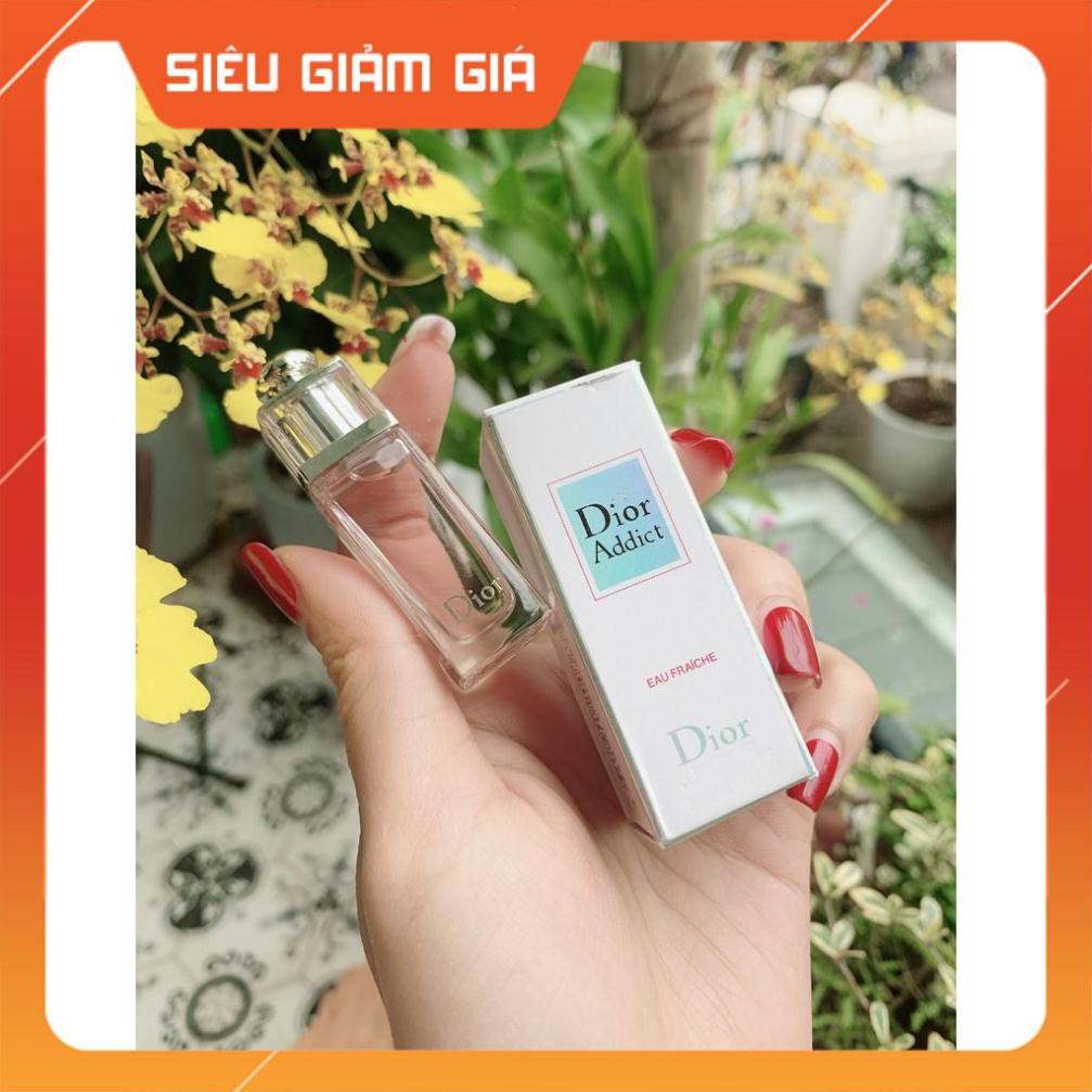 [New 2021] Nước hoa mini Dior Addict Eau Fraiche 5ml Full Seal ⚜️Hàng Authentic⚜️