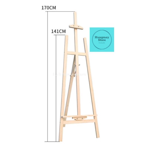 Giá vẽ tranh, kệ đỡ tranh ảnh cao 170cm