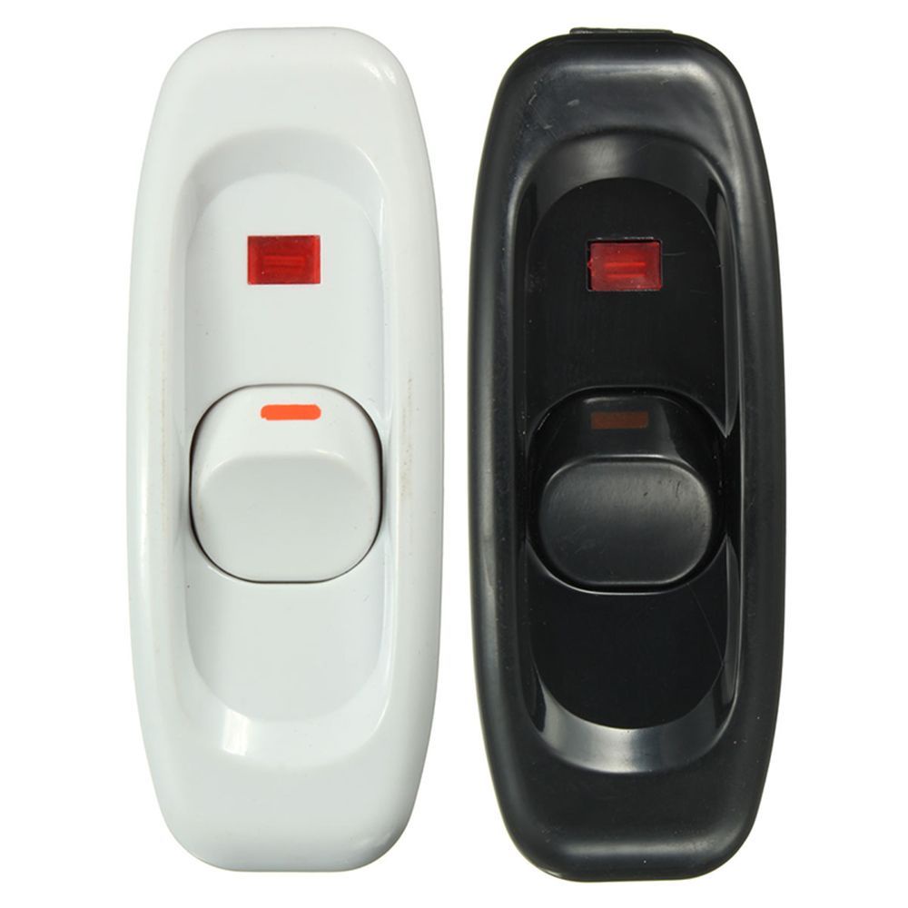 Công Tắc Bật / Tắt Đèn Led 110 250v Màu Trắng / Đen Nhiều Màu