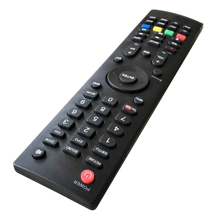 Remote Điều Khiển TV LED, Smart TV DARLING Youtube