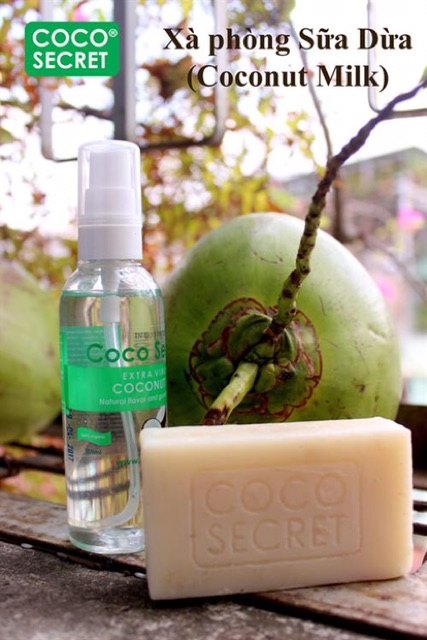 Xà phòng sữa tươi Coco Secret ( coconut milk Cocosecret)