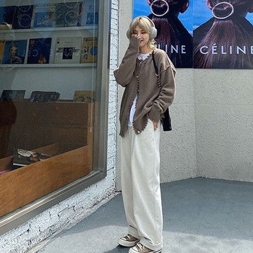 Quần Nhung Dài Với 3 Màu Xinh Xắn Theo Phong Cách Hàn Quốc