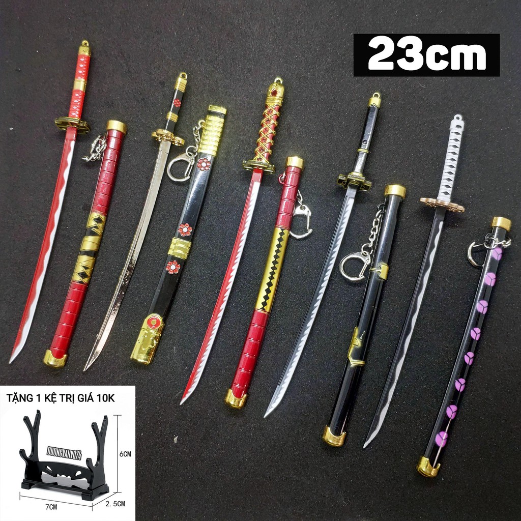 [TITAN] Mô hình kiếm của Roronoa Zoro trong one piece kitetsu sandai shusui ichadoji onepiece katana sword anime figure