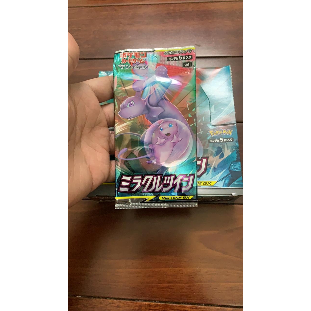 Pack Thẻ Bài Pokémon TCG Tiếng Nhật [SM11] Miracle Twin Tiếng Nhật Chính Hãng