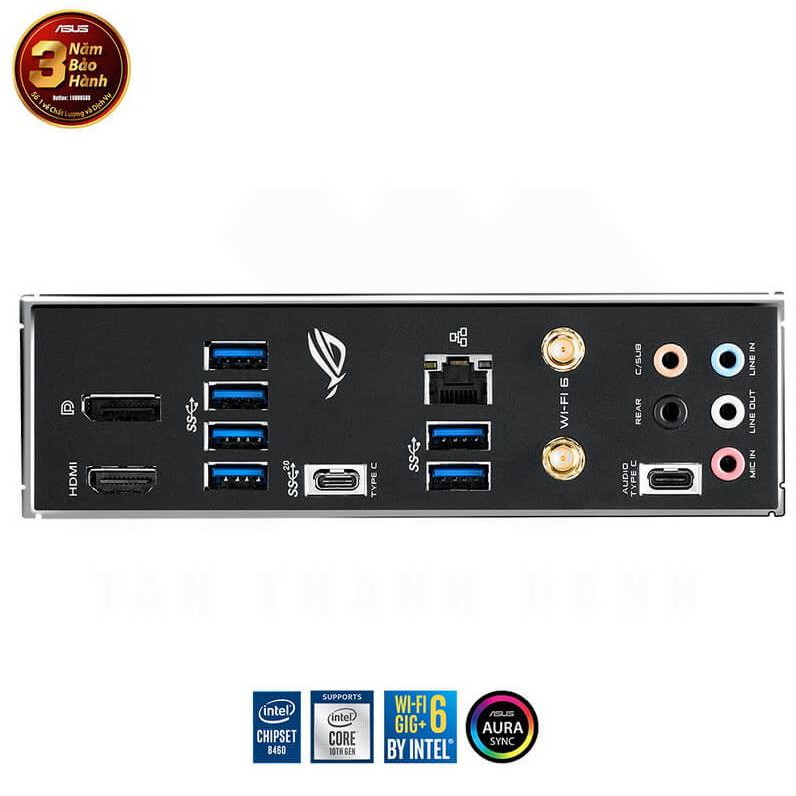 Bo mạch chủ ITX Mini Asus ROG STRIX B460-I GAMING – Socket 1200