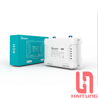 Công tắc điều khiển từ xa Sonoff bằng WIFI 4 CỔNG, Sonoff 4CH R3
