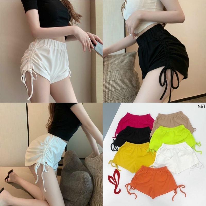 Quần đùi thun rút dây xinh