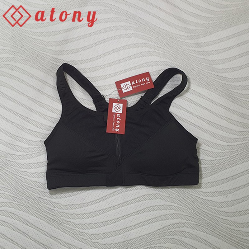 Áo Ngực Thể Thao Nữ ATONY Có Khóa Cao Cấp - Áo Bra Tập Gym, Fitness, Tập Yoga, Tập Aerobic, Chạy Bộ