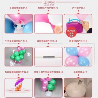 Bộ trụ làm cổng bóng
