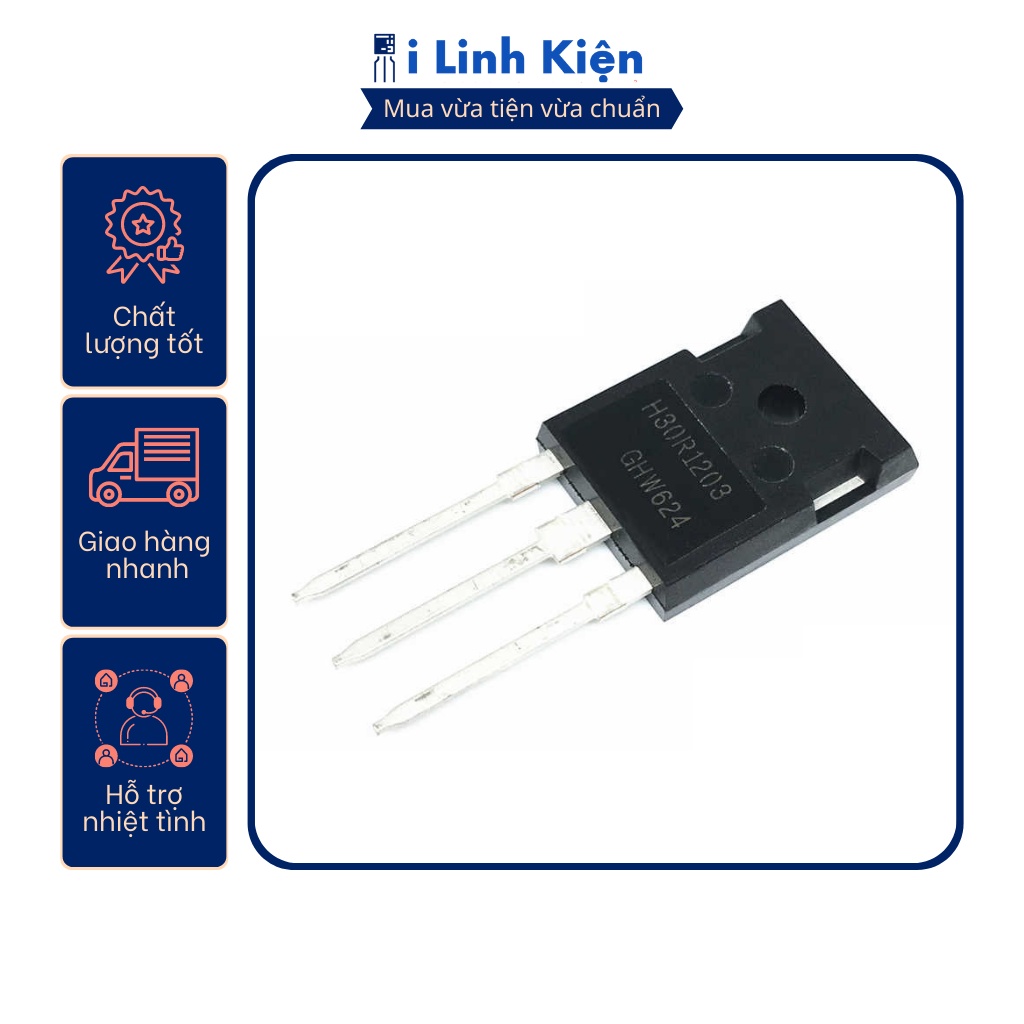 IGBT bếp từ , sò bếp từ FGA25N120 H20R1203 H20R1202 H30R1203 H30R1602 tháo máy nguyên bản .