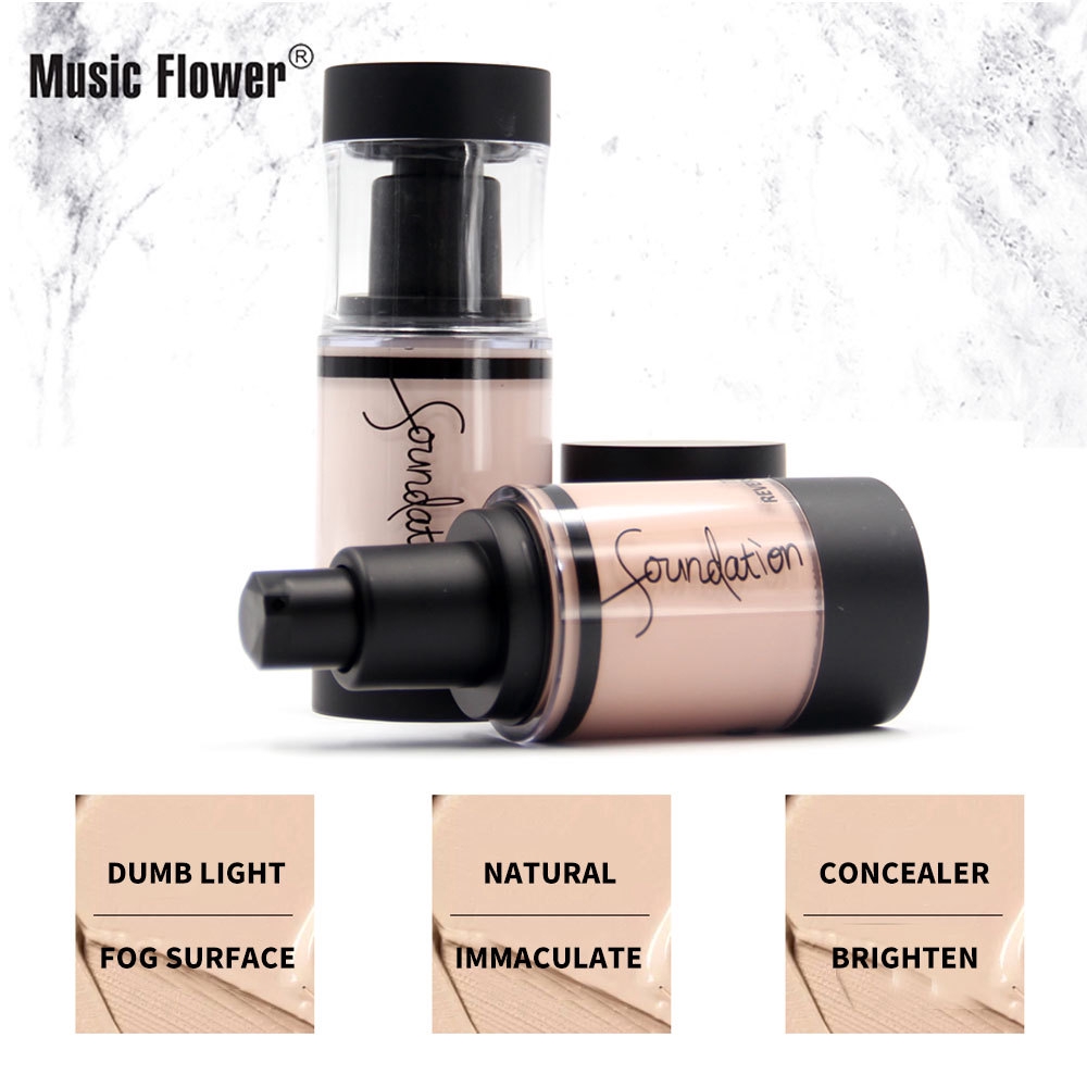 [Hàng mới về] Kem nền 6 màu dạng lỏng giúp làm sáng và che khuyết điểm | BigBuy360 - bigbuy360.vn