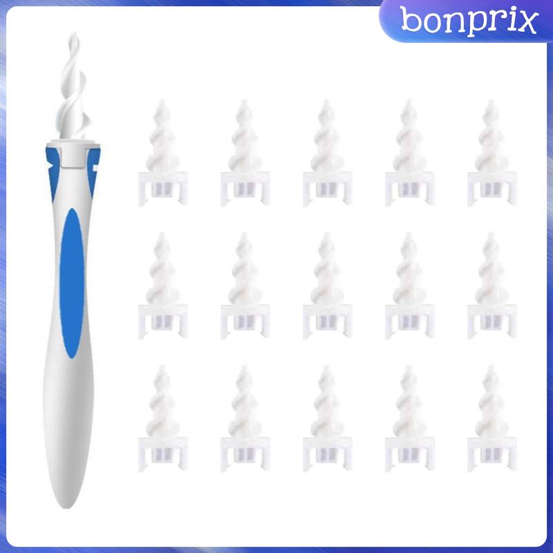 Bộ Dụng Cụ Lấy Ráy Tai Mềm Mại Linh Hoạt Kèm 16 Đầu Thay Thế Tiện Dụng