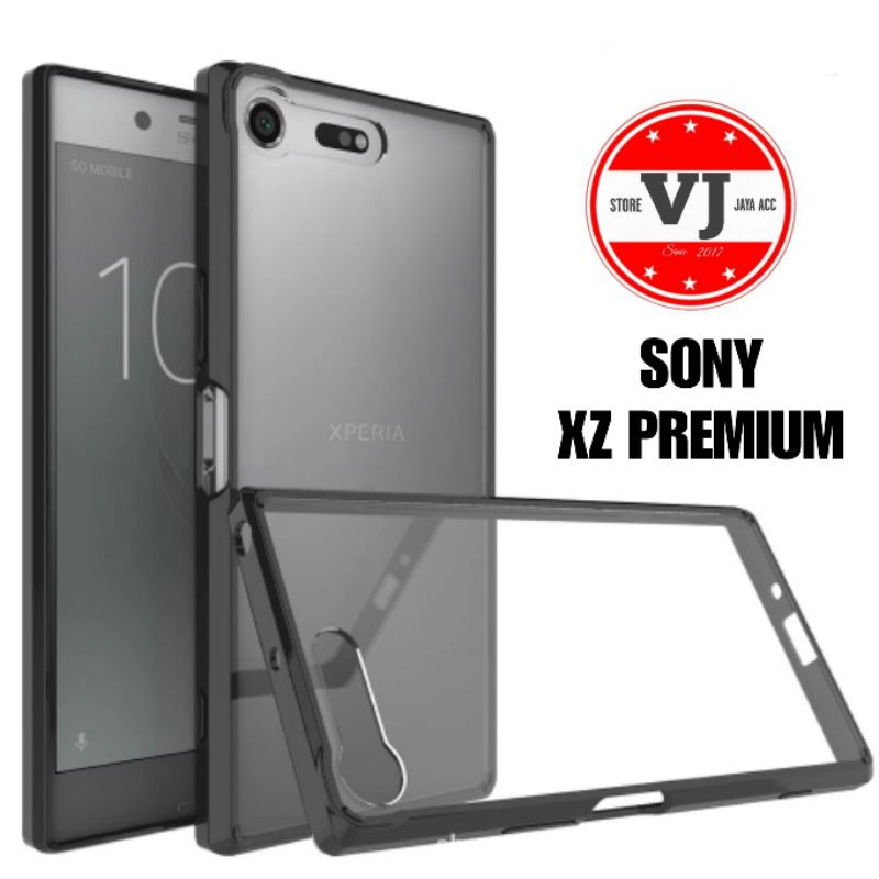 Ốp Điện Thoại Pc Cứng Viền Tpu Kiểu Giáp Thời Trang Sang Trọng Cho Sony Xperia Xz Premium 5.5inch Sony Xzp Docomo