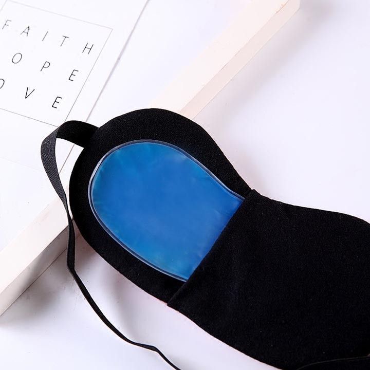 Miếng bịt mắt ngủ 3D có túi gel làm mát