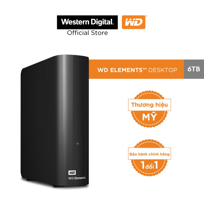 Ổ cứng WD Elements 6TB-3.5 INCH