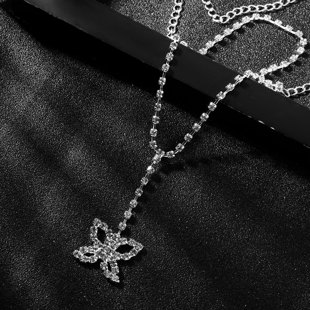 Dây Chuyền Bụng Đính Hạt Thông|Dây Chuyền Body Chain Quyến Rũ