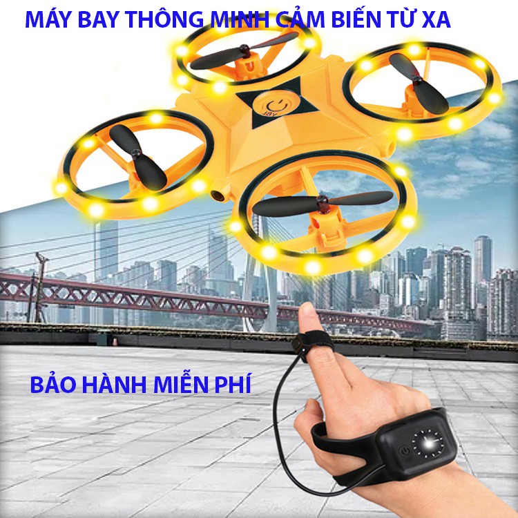 Máy Bay Điều Khiển Từ Xa 4 Cánh Mini F11 Cảm Ứng Bằng Tay Cực Xịn, Cực Chất Cảm Biến Thông Minh Tự Tránh Vật Cản